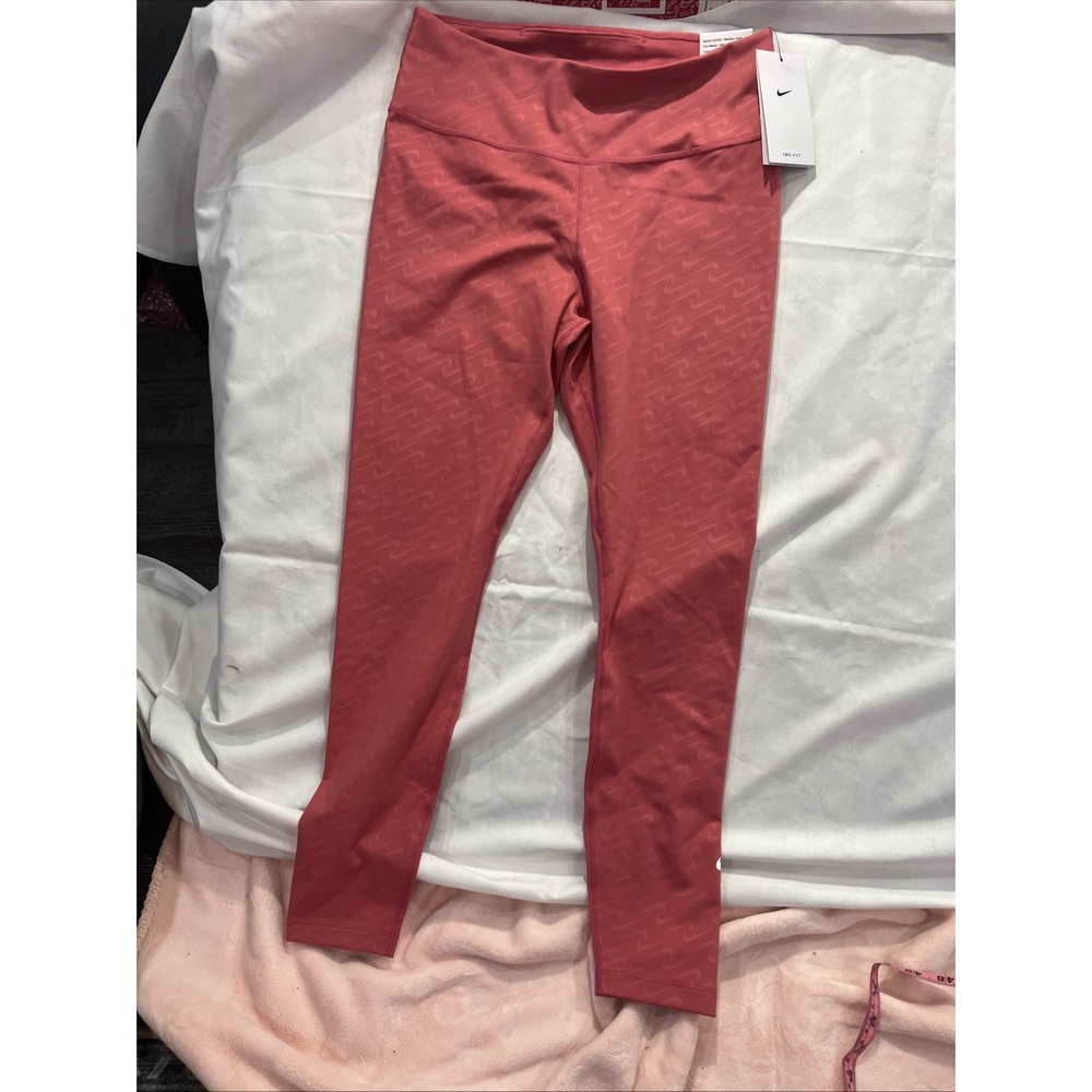 nike leggings dx0162-894 Comfortable Pink With Pockets Cute Dri-fit Training114